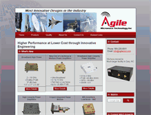 Tablet Screenshot of agilemwt.com